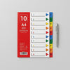 Multipurpose File Folder Pack 10 Sheets