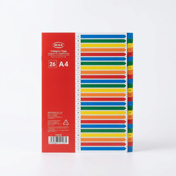 Multipurpose File Folder Pack 26 Sheets