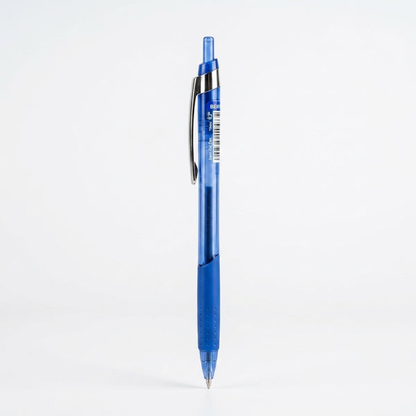 12 pcs Quick-Dry Semi-Gel Pens 0.7mm Blue