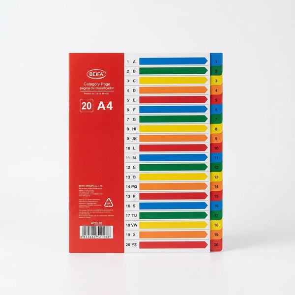 Multipurpose File Folder Pack 20 Sheets