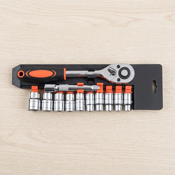 12 Piece Ratchet Socket Set 3/8"