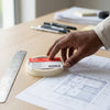 Off-White Textured Paper White Masking Tape12mm × 10M