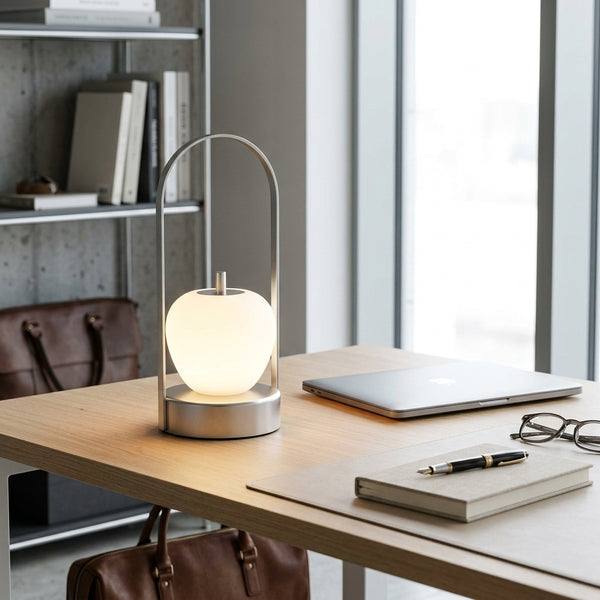 LED Rechargeable Touch Dimming Art Desk Lamp