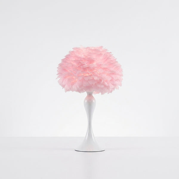 Feather Table Lamp