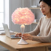Feather Table Lamp