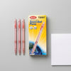 12pcs ST Tip Semi Gel Pens Red