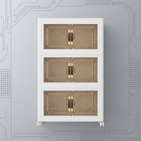 3 Layer Stackable Storage Box Organisers