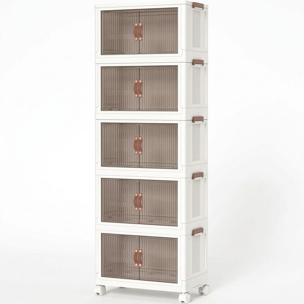 5 Layer Stackable Storage Box Organisers