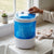 Portable Mini Washing Machine with Dryer Basket