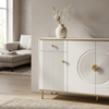 Modern Storage Sideboard Cabinet with Decorative Front
