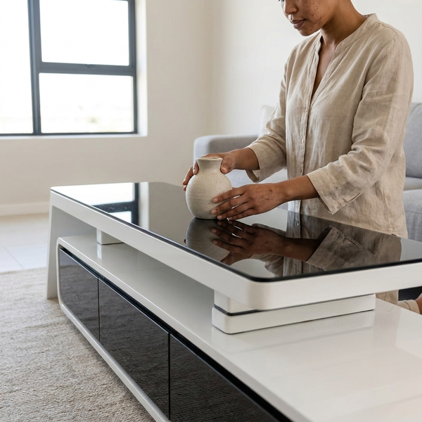 Modern TV Stand with Storage