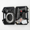Cordless Car Wash Spray Gun with Battery and Accessories kit including spray gun, charger, hose, and cleaning accessories.