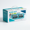 16-Channel AHD CCTV Camera Security Kit packaging featuring 4K technology and HD display.