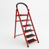 6-Step Household Folding Ladder with stable A-frame design and non-slip steps for increased safety and reach. 7-Step Household Folding Ladder