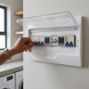 63A AC Inverter Power Box with Surge Protection in a modern home setting.