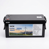 12.8V 200Ah LiFePO4 Lithium Battery with end terminals and wind turbine design