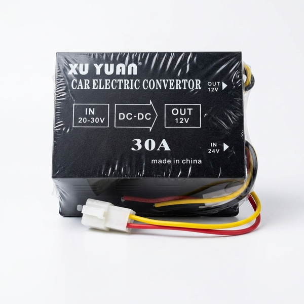 30A DC power transformer 24v to 12v for converting 24V DC to 12V DC power supply.