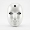 LED Face Mask – Facial LED Light Mask showing a sleek silver design with integrated LED lights for skincare.