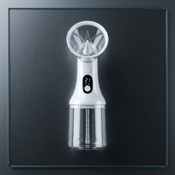 Ear Cleaning Syringe in a sleek design with transparent reservoir for easy ear care.