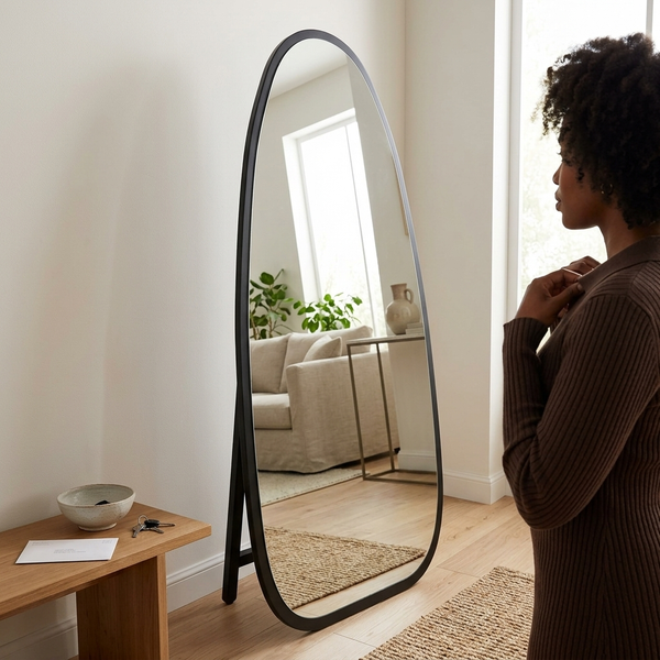 Drop Shaped Full Length Mirror