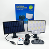 108-LED Split Solar Flood Light PIR Motion Remote - solar panel, flood light, remote control, outdoor lighting solution