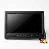 9-Inch TFT Colour Monitor Display Screen with connection cables and control buttons.