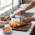 Premium Vegetable Dicer & Food Chopper in action, chopping colorful diced vegetables in a kitchen setting.