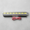 813-88 C0B Automotive LED Light Bar with Mounting Brackets featuring integrated wiring and compact design. 8133-8C0B Automotive LED Light Bar with Mounting Brackets