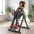 Adjustable Inversion Table for Home Fitness with user in workout gear exercising indoors.