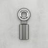 Metal Connecting Rod for robust mechanical applications with cylindrical body and circular eye design.