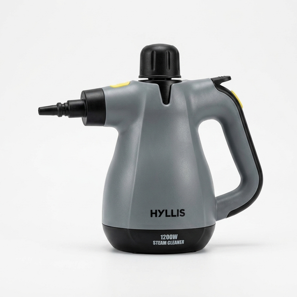 1200W Handheld Steam Cleaner in compact design for efficient home cleaning tasks.