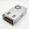 12V 60A Fan-Cooled Switching Power Supply. 12v 40A Fan-Cooled Power Supply Unit with metal enclosure and ventilation openings.