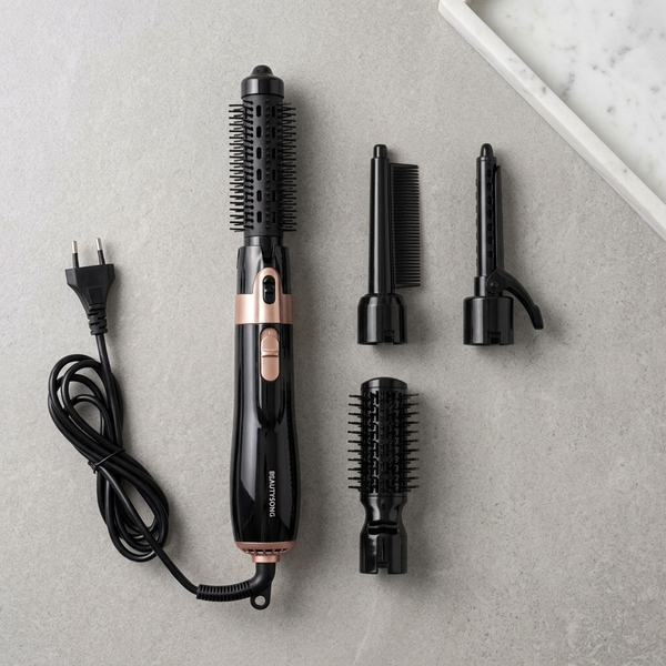 4 in 1 Heating Hair Styler/Straightener/Comb and Hair Dryer