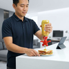 Sir Perky Novelty Condiment Bottle Topper