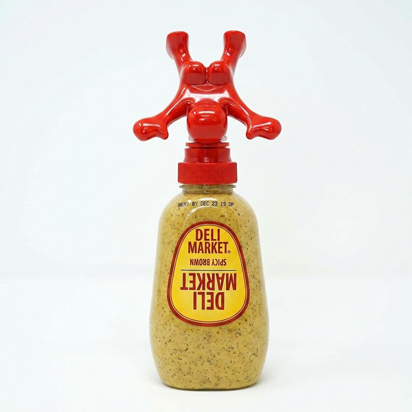 Sir Perky Novelty Condiment Bottle Topper