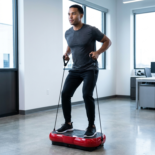 Exercise Whole Body Fitness Vibration Platform Machine