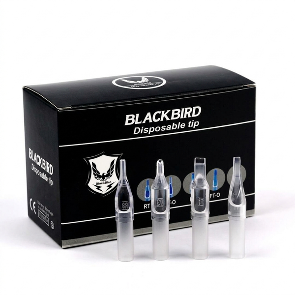 BlackBird Tattoo Needle Tips Disposable Tips Pack Of 50
