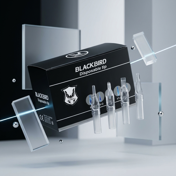 BlackBird Tattoo Needle Tips Disposable Tips Pack Of 50