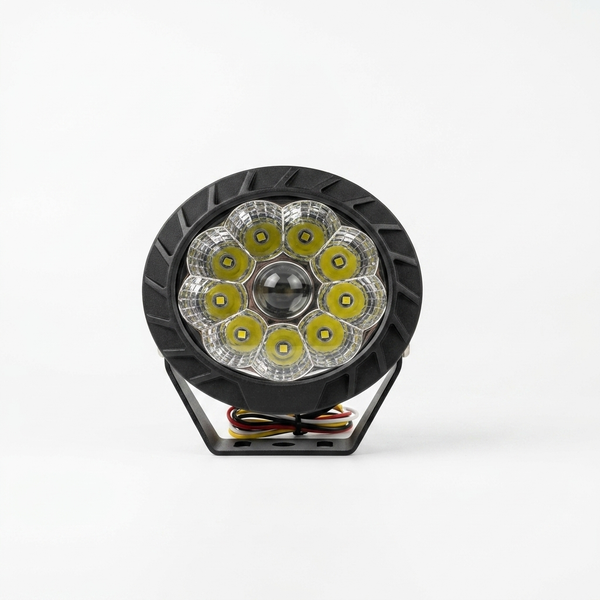 Adjustable LED Wall Spotlight with multi-light design and adjustable mounting bracket for focused lighting