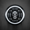 Skeleton LED Light featuring a skull design in the center with multiple light elements around it.