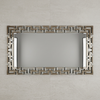 Large Geometric Decorative Wall Mirror