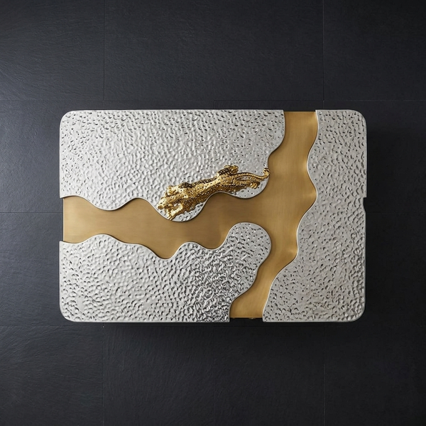 Modern Textured Coffee Table