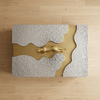 Modern Textured Coffee Table