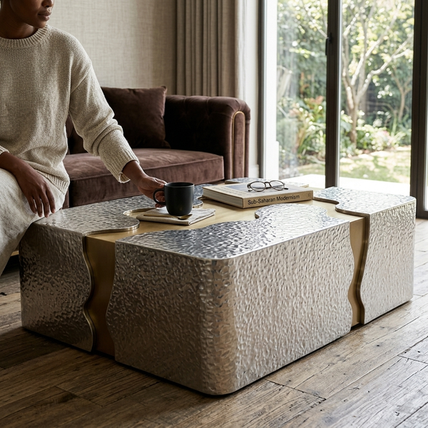 Modern Textured Coffee Table