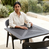 Perforated Table and Chair Set