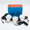 12V 8Ah Portable Power Station with 3 LED Bulbs