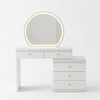 Contemporary Dressing Table with Illuminated Mirror