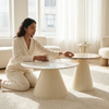 Set of 2 Round Coffee Tables