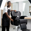 Professional Black Salon Styling Chair