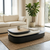 Layered Rounded Coffee Table